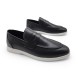 Мужские лоферы Kiton Loafers Leather Black