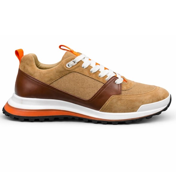 Мужские кроссовки Hermes Leader Brown