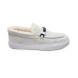 Унисекс зимние мокасины Brunello Cucinelli Moccasins Winter White