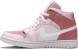 Женские кроссовки Nike Wmns Air Jordan 1 Mid &amp;#039;Digital Pink&amp;#039;