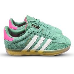 Adidas Gazelle Suede Green/Pink