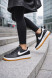 Унисекс кроссовки Nike Air Force 1 Low Black White Swoosh