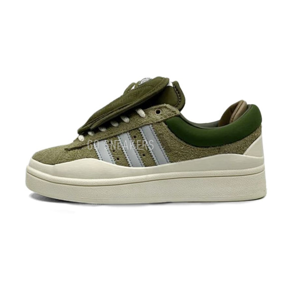 Унисекс кроссовки Adidas Campus Bad Bunny Unisex Khaki Suede