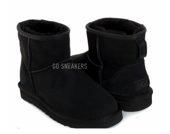Мужские мини угги Mens Classic Mini II Black
