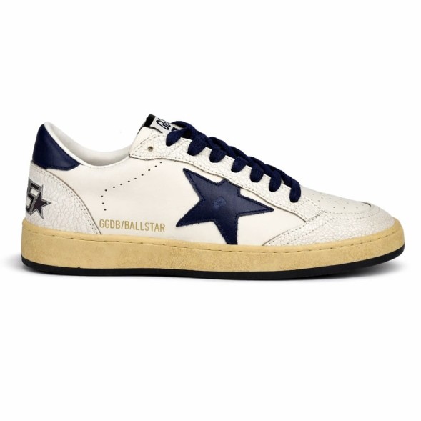 Женские кеды Golden Goose Ball-Star White Navy