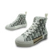 Женские кроссовки Dior Oblique B23 High Top