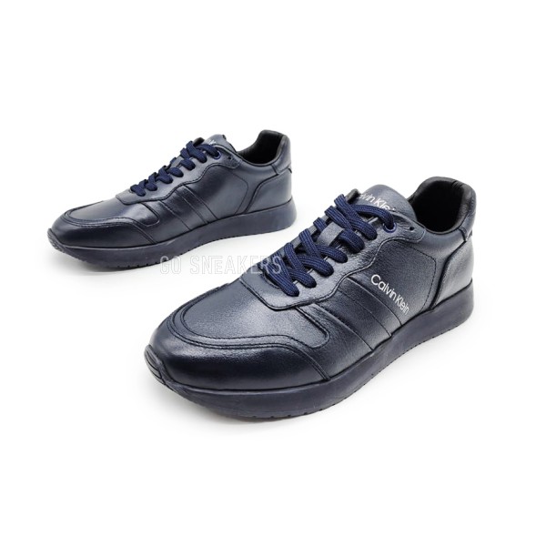 Унисекс кроссовки Calvin Klein Leather Black