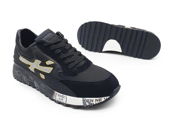 Унисекс кроссовки Premiata 483 Textile Black