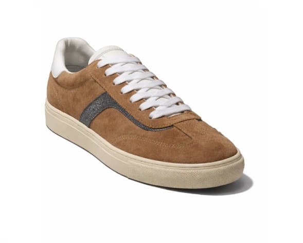 Женские кеды Brunello Cucinelli Classic Suede Brown