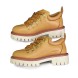 Женские ботинки Louis Vuitton Laureate Platform Derby Sneakers Brown