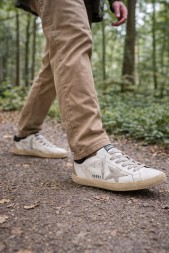 Golden Goose Super-Star Men's Black Heel Tab