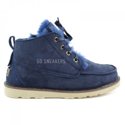 Men Boots Beckham Navy
