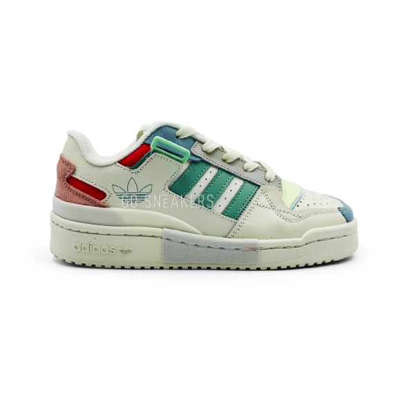 Унисекс кроссовки Adidas Forum 84 White/Green
