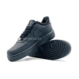 Nike Air Force 1 Full Black Winter