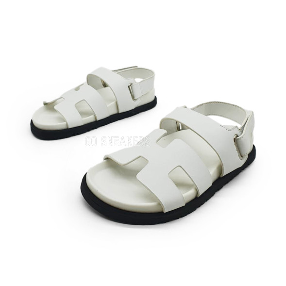 Женские босоножки Hermes Sandals White