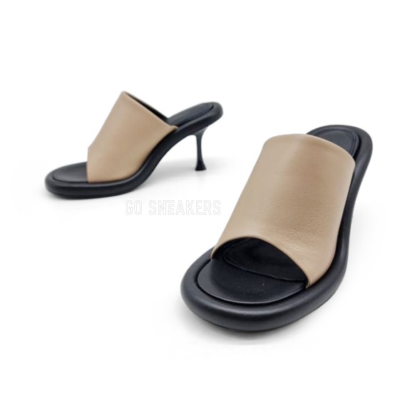 Женские мюли JW Anderson Bumper-Tube Sand/Black