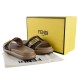 Женские шлёпанцы Fendi Slippers Brown