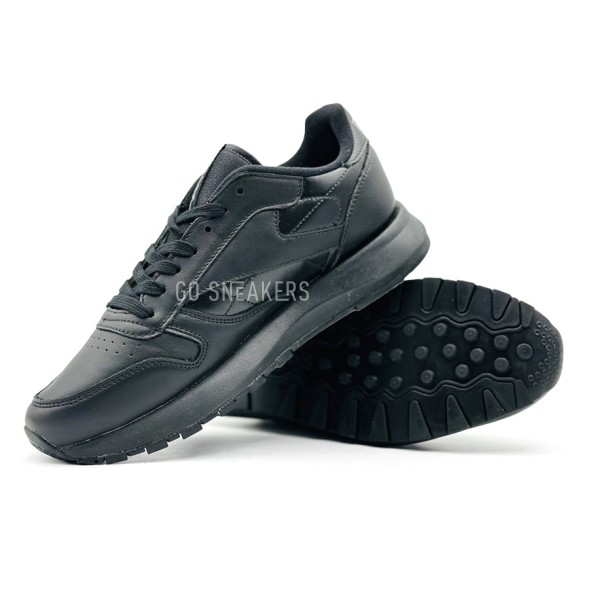 Мужские кроссовки Reebok Classic Leather Man Black