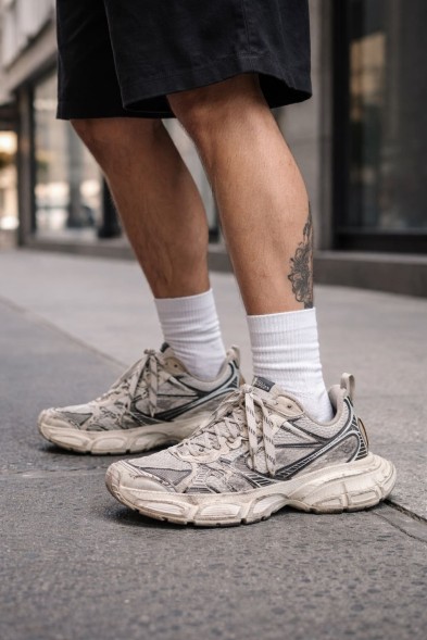 Унисекс кроссовки Balenciaga 3XL White Black