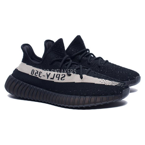 Унисекс кроссовки Adidas Yeezy Boost 350 V2 Core Black White (sply)