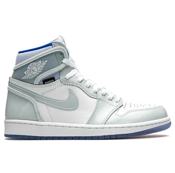 Унисекс кроссовки Nike Jordan 1 Retro High Zoom White Racer Blue