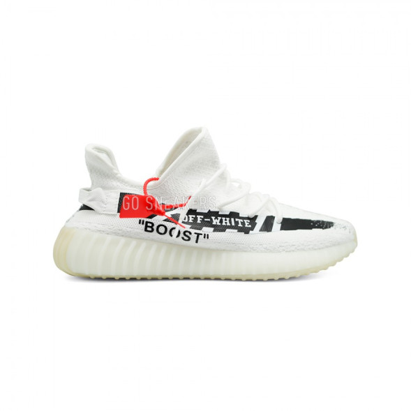 Мужские кроссовки Adidas YEEZY 350 x OFF White Boost