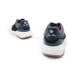 Loro Piana Newport Walk Leather Black