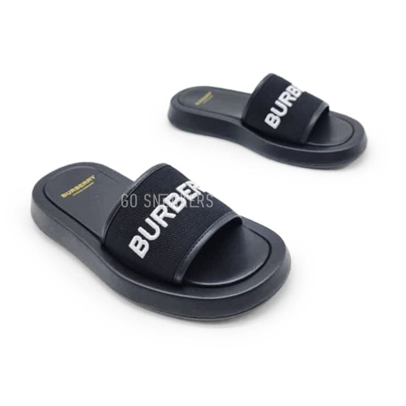 Женские шлепки Burberry Flip-flops Black