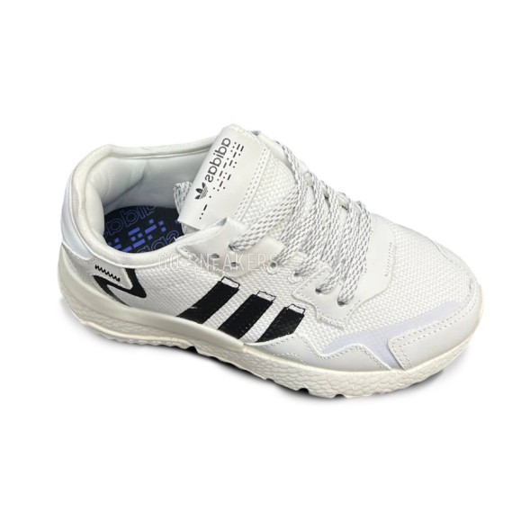 Женские кроссовки Adidas Nite Jogger White/Black