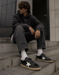 Golden Goose Ball Star-Mens Sneakers Antracite