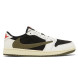 Унисекс кроссовки Travis Scott x Air Jordan 1 Retro Low OG Olive S