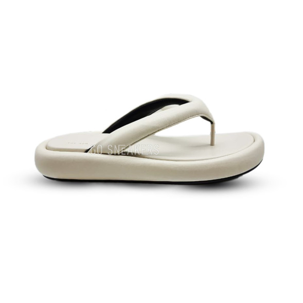 Унисекс шлепки The Row Flip-flop White