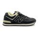 Мужские зимние кроссовки New Balance 574 Black Leather Winter