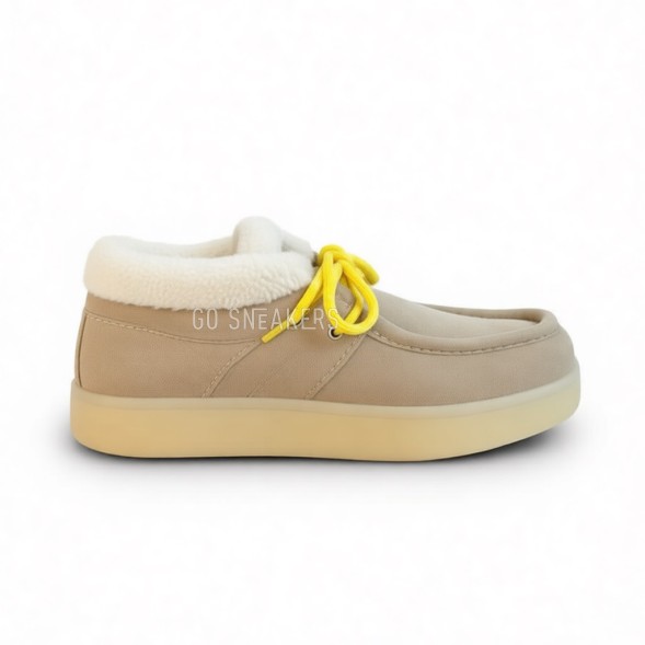 Женские ботинки Miu-Miu Chukka Platform Sand