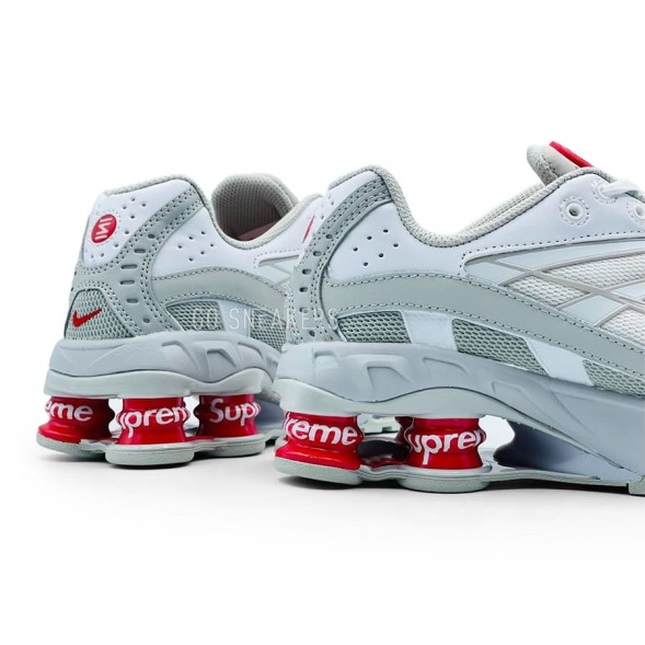 Мужские кроссовки Nike Shox Supreme White Man