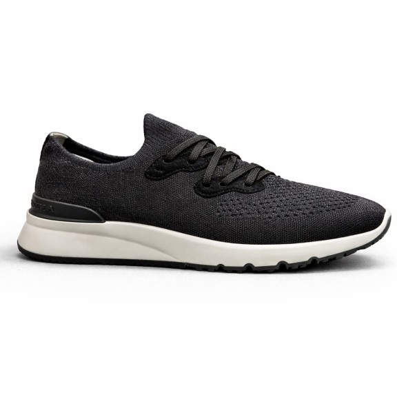 Мужские кроссовки Brunello Cucinelli Textile Run Black