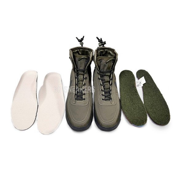 Унисекс зимние кроссовки Nike Air Force 1 Shell Winter Khaki