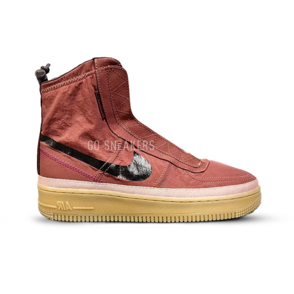 Унисекс зимние кроссовки Nike Air Force 1 Shell Winter Bordeaux